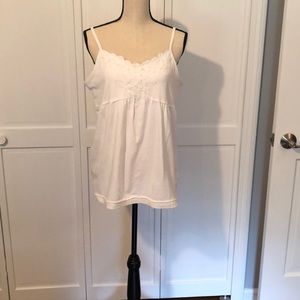 Adorable white tank